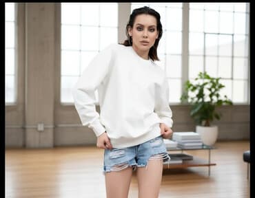 купить кофту: Качественный базовый свитшот, мужской/женский. ЛИКВИДАЦИЯ. остался — 1