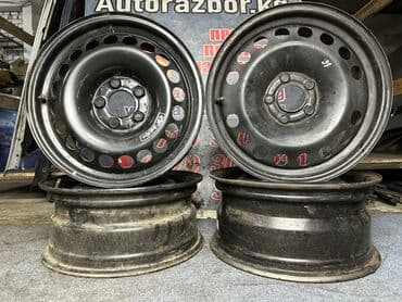 диск на х5: Железные Диски R 16 Mercedes-Benz, отверстий - 5, Б/у — 1