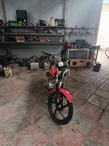 мотоцикл цена в бишкеке: Продаю бензиновый мото полу автомат на полном ходу 50 куб документы — 1