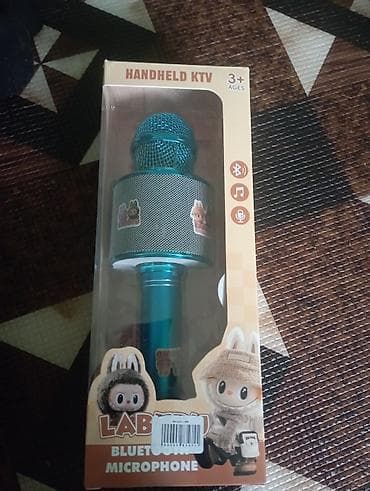 Детский караоке-микрофон LABUBU Handheld KTV - Беспроводной