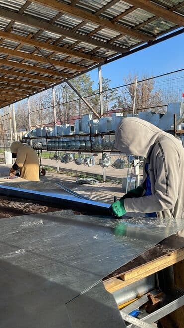 сварочные работы отопления: Жестяные работы, Изготовление изделий — 8