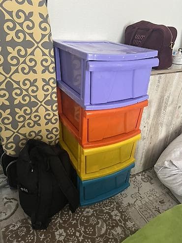 нужны: Комод для одежды, Б/у, Без зеркала, Пластик, Самовывоз, Платная доставка — 2