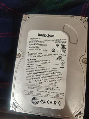 жесткий диск 320 гб цена: Накопитель, Maxtor, HDD, До 128 ГБ, 3.5", Для ПК — 1