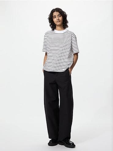 nike tech flece: Футболка, Оверсайз, Uniqlo, Трикотаж, Новый, L — 1