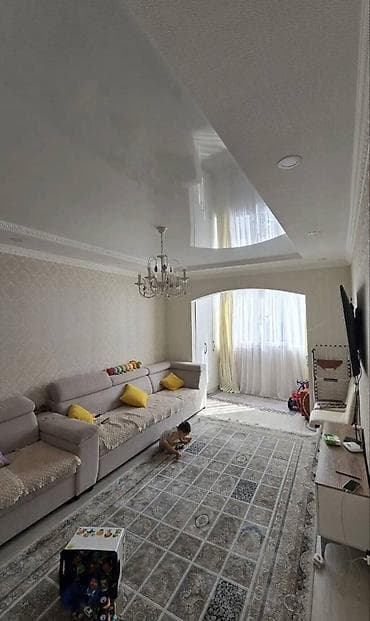 2 комнаты, 56 м², Кок-Жар ж/м 106 серия улучшенная, 3 этаж, Евроремонт — 1