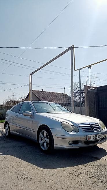 kia k3 2018: Mercedes-Benz C-Class: 2003 г., 2.3 л, Автомат, Газ, Купе — 2