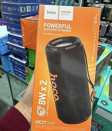 Портативная Bluetooth‑колонка Hoco HC27 - Мощность: 16 Вт (2 динамика