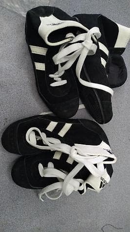 Борцовки адидас 100% кожа! Размеры: 34-43 Цвет: синий/красный и