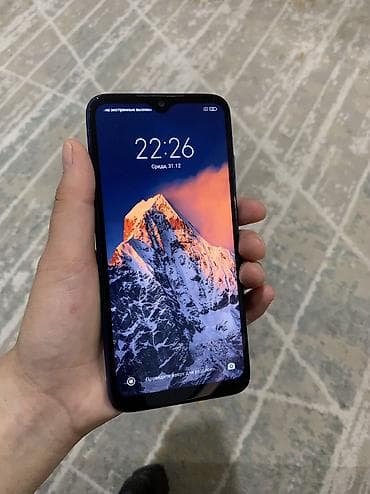 ok google: Redmi, Redmi Note 7, Б/у, 128 ГБ, цвет - Синий, 2 SIM — 2