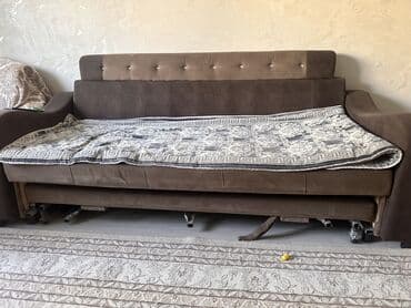 диванчик на кухню с ящиком: Бүктөмө диван — 1