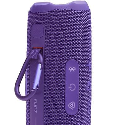 Другая аудиотехника: Беспроводная колонка JBL Flip 7 фиолетовая (JBLFLIP7PUR) — 7