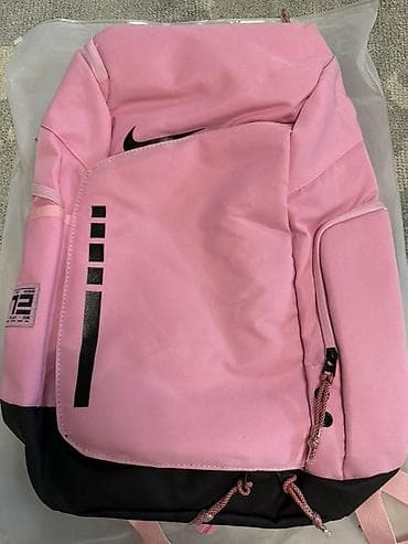 Личные вещи: Рюкзак Nike Elite – розовый/черный - Спортивный рюкзак серии Elite с — 1