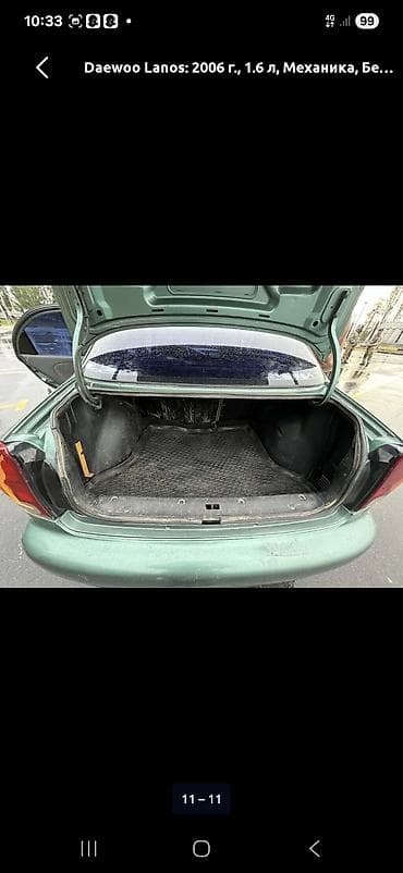 Транспорт: Daewoo Lanos: 2006 г., 1.6 л, Механика, Бензин, Седан — 9