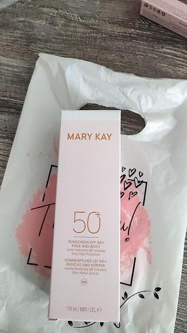 Личные вещи: Солнцезащитный крем Mary Kay SPF 50+ для лица и тела, 118 мл. - Очень — 2