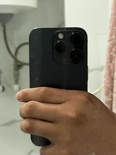 ipod 6: IPhone 14 Pro, Б/у, 128 ГБ, Deep Purple, Чехол, 77 % — 1