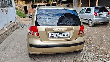 Транспорт: Hyundai Getz: 2002 г., 1.4 л, Автомат, Бензин, Хэтчбэк — 4