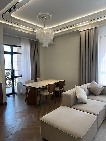 29: 4 комнаты, 134 м², Ала-Арча ТРЦ Элитка, 13 этаж, Дизайнерский ремонт — 5