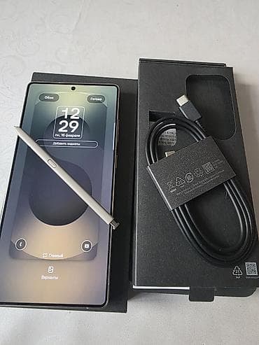 galaxy 9: Samsung Galaxy S25 Ultra, Б/у, 512 ГБ, цвет - Черный, 1 SIM — 6