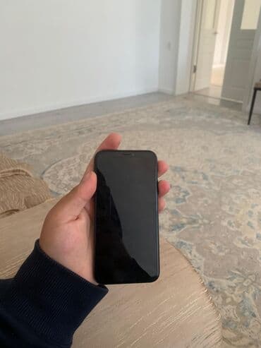 apple watch часы цена: IPhone X, Колдонулган, 256 ГБ, Кара, Кулакчындар, 100 % — 4