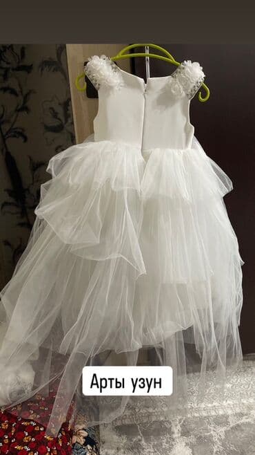 Детское платье, цвет - Белый