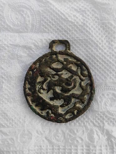 медаль за отвагу: Кулон, Без вставки, Унисекс, Форма: Религиозные символы — 2