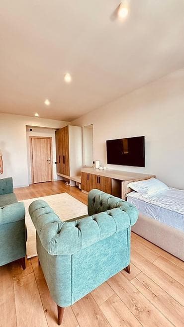 синуму квартира: 1 комната, 50 м², Индивидуалка, 6 этаж, Дизайнерский ремонт — 4