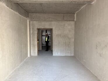 двухкомнатная квартира в бишкеке в аренду: 1 комната, 53 м², Элитка, 4 этаж, ПСО (под самоотделку) — 14