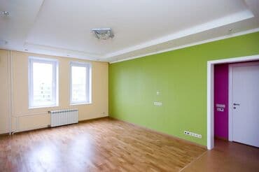 покраска стен водоэмульсионной краской цена за м2: Покраска наружных стен, Покраска стен, Покраска потолков, На водной основе, На масляной основе, Больше 6 лет опыта — 7