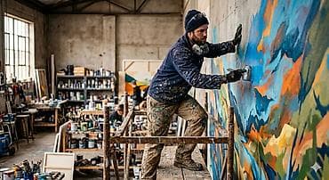 полировка пол: Услуга покраски ворот, заборов и крыши домов - Стиль: от реализма и — 1