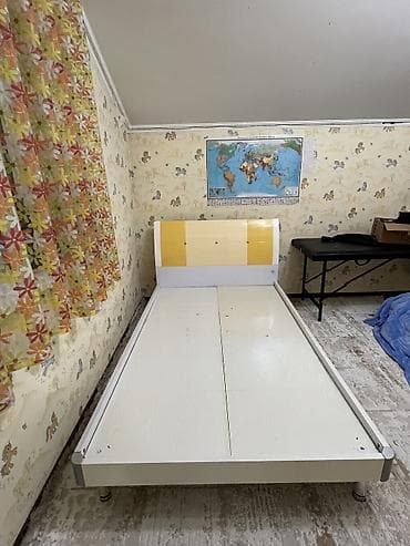 Односпальная кровать с мягким изголовьем - Размер спального места