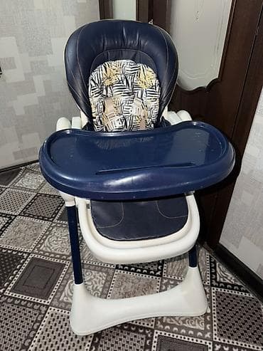 кресло дешево: Детский стульчик для кормления Skillmax - Удобная широкая столешница — 4