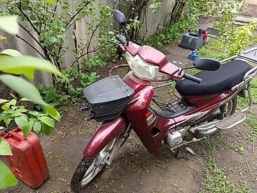 camry 2006: Скутер-мопед (тип «кап») бордового цвета. Особенности и оснащение: - — 1