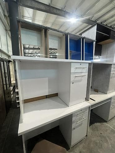 архивный металлический шкаф: Офисный шкаф, цвет - Белый, ЛДСП — 8