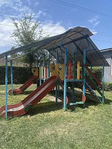 детский игровой комплекс: Продается детская площадка и деревянный комплекс для частного детского — 2