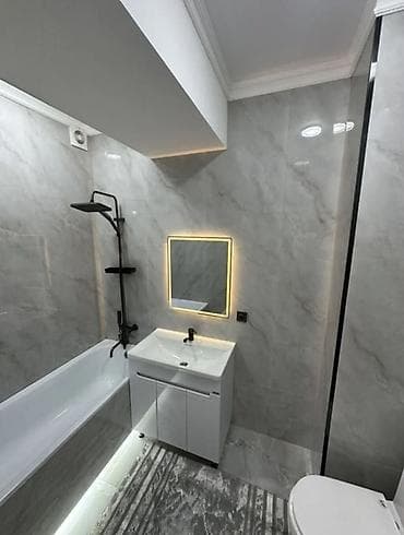 flat osh: 1 комната, 48 м², Пишпек Элитка, 4 этаж, Евроремонт — 7