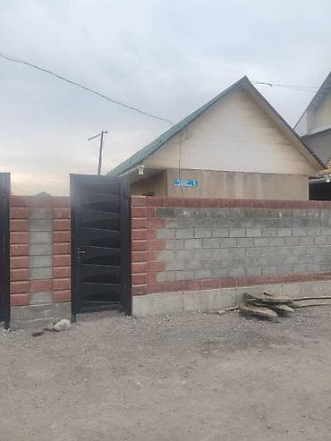 Үйдү ижарага алам: Дом с участком - Одноэтажный дом с двускатной крышей, фасад — 5