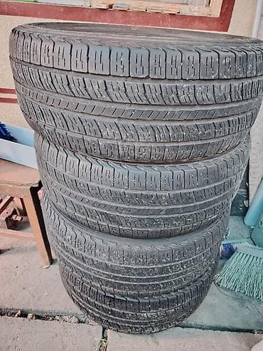 Шины 235 / 55 / R 18, Лето, Б/у, Комплект, Легковые, Корея, Kumho