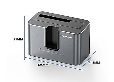 m2 sata: Док-станция Blueendless HD01N для накопителей: универсальный клонер и — 6