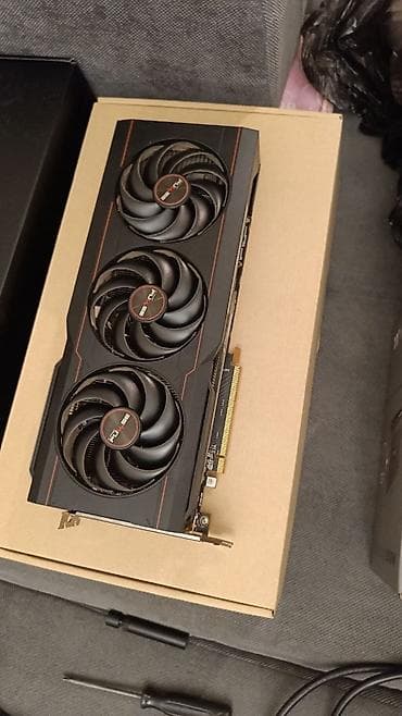 7800 xt: Видеокарта для ПК, Б/у, AMD, Radeon RX, 16 ГБ — 7