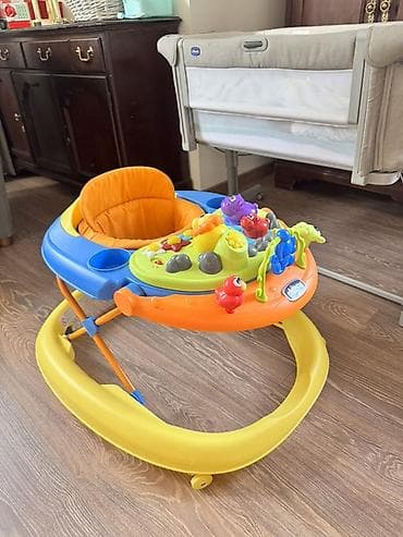 ходунки детские бу: Детские ходунки Chicco с игровой панелью - Яркая музыкальная панель — 3