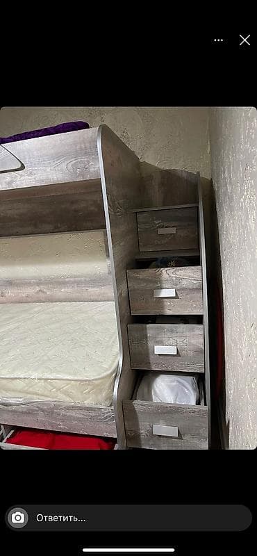 куплю матрас бу бишкек: Продаётся очень добротная и качественная кроватьМатрасы новые — 2