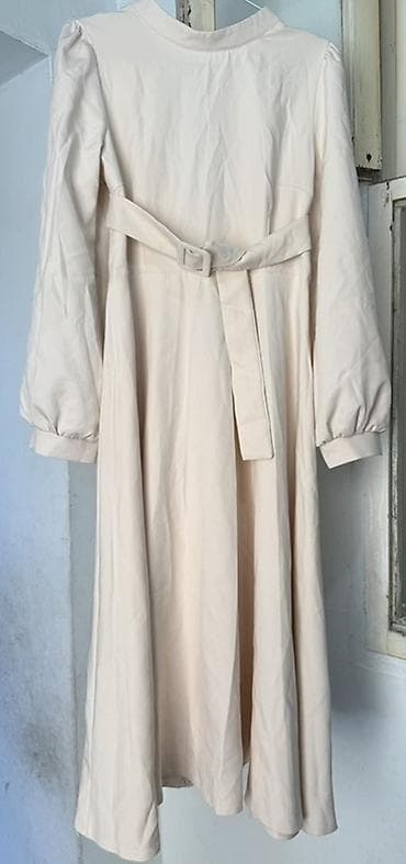 pull bear: Повседневное платье, Осень-весна, Длинная модель, L, XL — 1