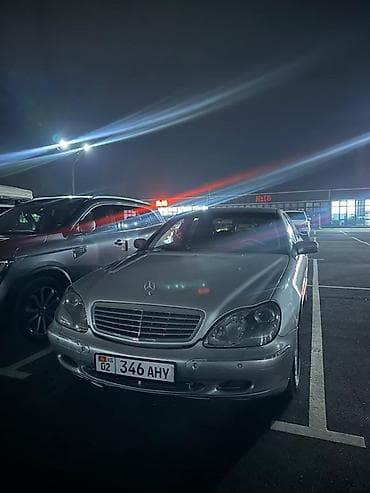 машина мерс с: Mercedes-Benz S-Class: 1999 г., 5 л, Автомат, Бензин, Седан — 1