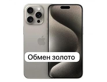 ip bus: IPhone 15 Pro Max, 256 ГБ, Natural Titanium, 100 % — 1