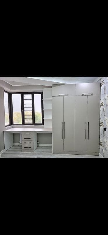 дом из бруса: Шкаф на заказ, Встроенный, Комбинированные, Дизайн, проект — 2