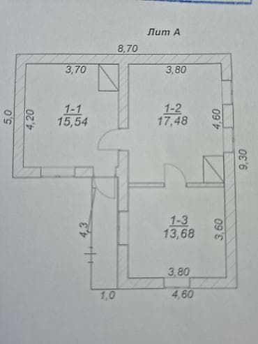 уч коргон: Продаю дом + большая времянка с хоз.постройками . участок 23,67. Центр — 2