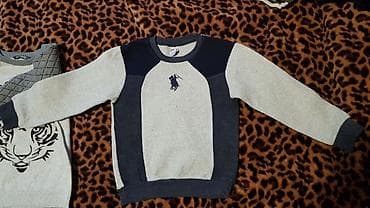 Бөбөктөр үчүн топтомдор: Цена за все 3 -800 сом. 3 кофты / свитера на 6-7 лет. Теплые!!! — 7