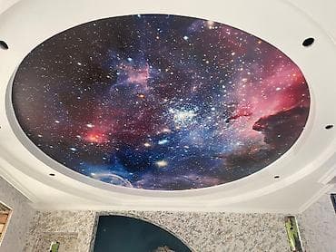 hyper x: Натяжной потолок Глянцевое, Матовое, 3D потолки Монтаж, Гарантия, Демонтаж — 8