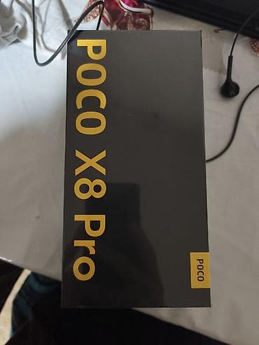 deco e4: Poco X8 Pro, Новый, 256 ГБ, цвет - Черный — 1