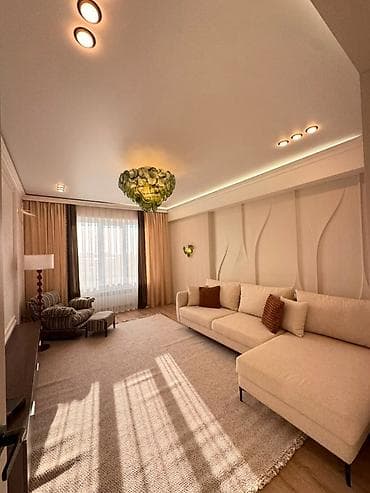 2 комнаты, 64 м², Элитка, Кок-Жар ж/м Элитка, 7 этаж, Косметический ремонт